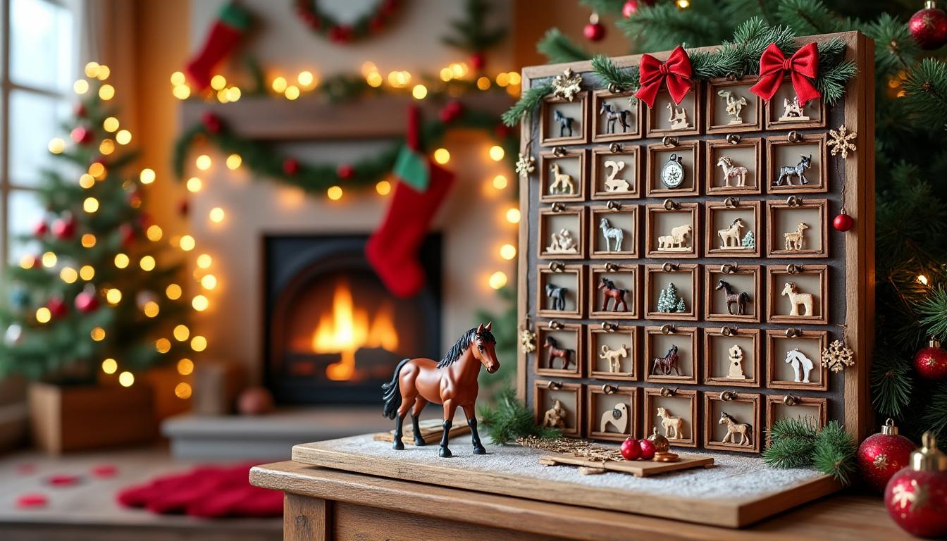découvrez notre calendrier de l'avent équitation, le cadeau idéal pour les passionnés de chevaux ! chaque jour, une nouvelle surprise à ouvrir pour célébrer l'amour des équidés. faites plaisir à vos proches avec des trésors soigneusement sélectionnés et plongez dans la magie des fêtes tout en vivant votre passion pour l'équitation.