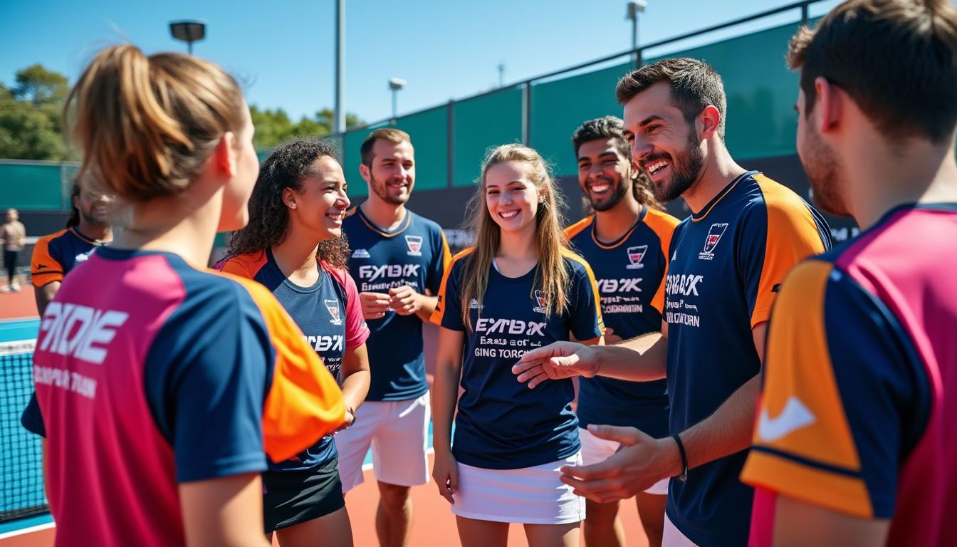 découvrez notre logiciel de gestion padel, conçu pour faciliter et améliorer la communication entre les membres de votre club. optimisez l'organisation des matchs, partagez facilement des informations et renforcez la convivialité de votre communauté. rejoignez-nous pour transformer votre expérience padel!
