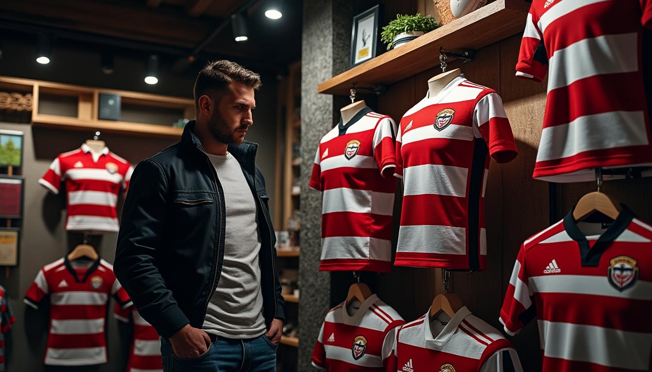 découvrez notre sélection de maillots de rugby officiels du stade toulousain dans notre boutique. trouvez le modèle parfait pour soutenir votre équipe favorite cette saison !