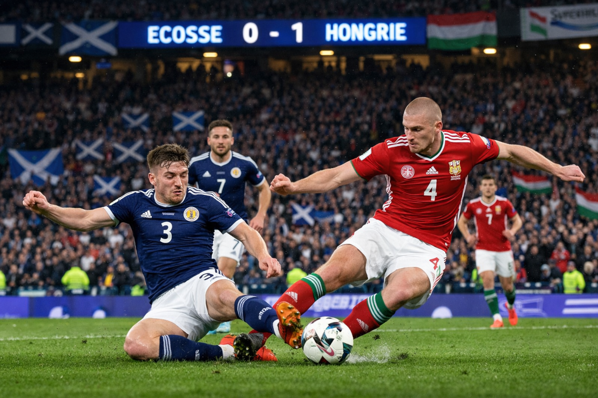 match Écosse Hongrie