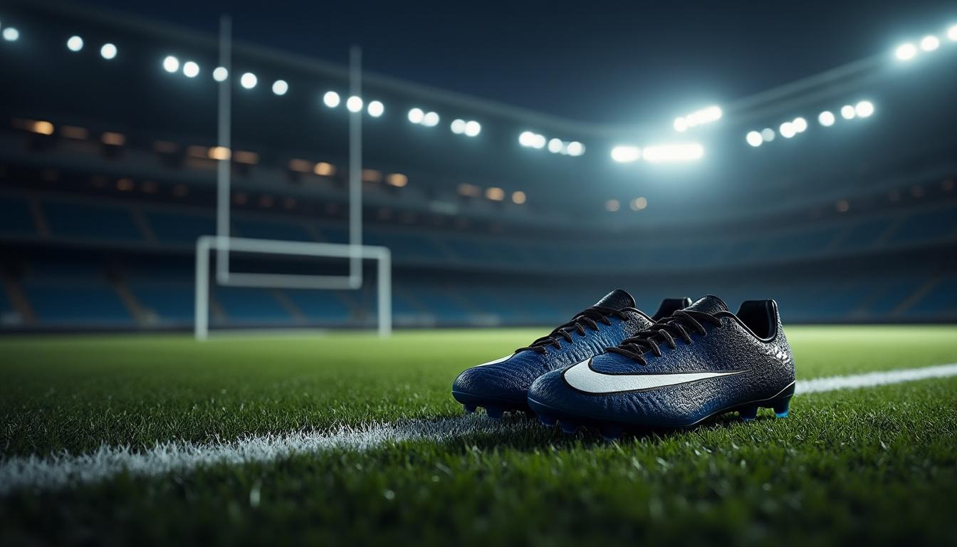découvrez notre sélection des meilleurs crampons de rugby chez decathlon, spécialement conçus pour optimiser vos performances sur le terrain. profitez d'un confort exceptionnel, d'une adhérence maximale et d'un style inégalé pour dominer vos matchs.