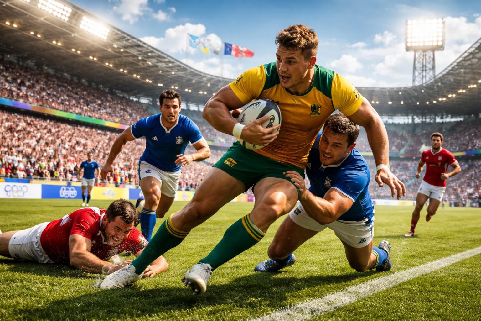 découvrez toute la programmation du rugby à sept aux jeux olympiques d'été et ne manquez aucun match ni événement important.