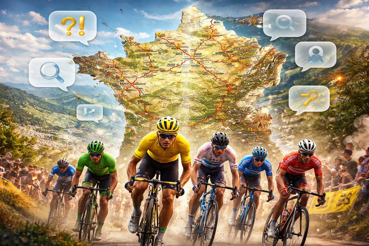 explorez toutes les rumeurs et secrets autour du parcours du tour de france de cette année pour ne rien manquer des étapes clés et des surprises à venir.
