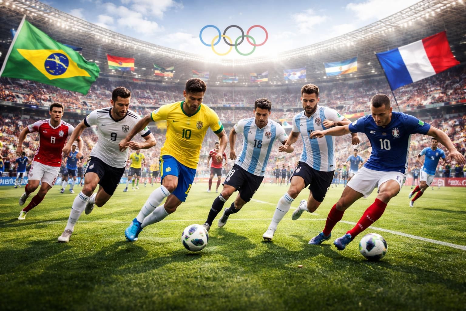 découvrez les meilleures équipes masculines qui ont marqué l'histoire du football aux jeux olympiques grâce à leurs performances exceptionnelles et leurs victoires mémorables.