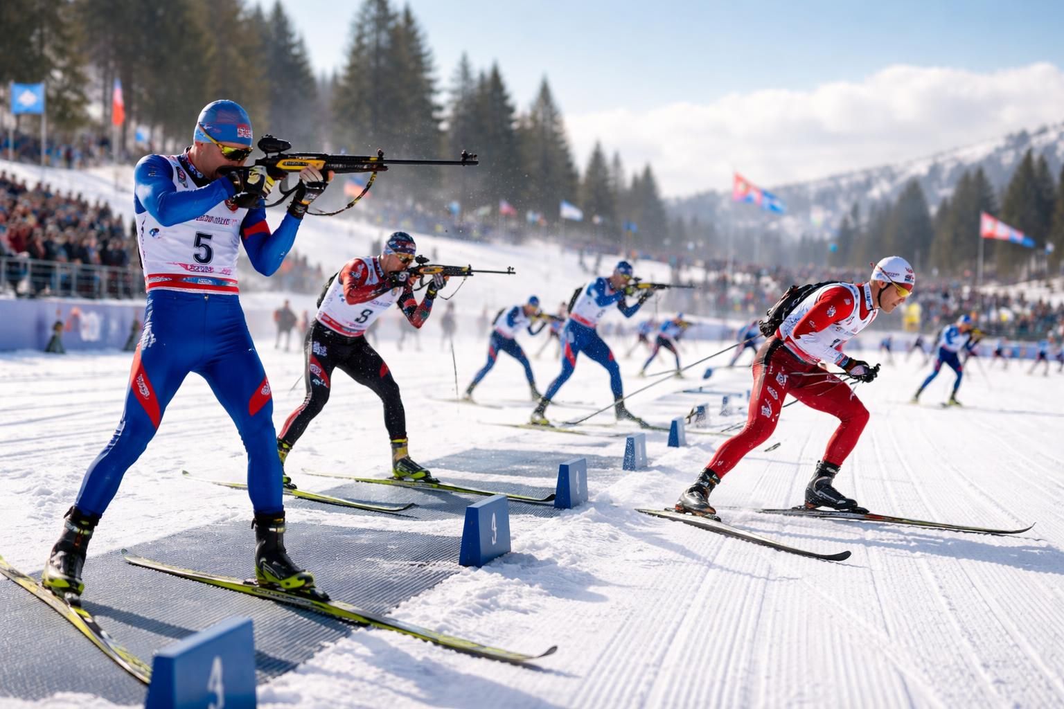 découvrez l'analyse détaillée des performances des athlètes lors du biathlon du 5 janvier, avec les résultats complets et les moments clés de la compétition.