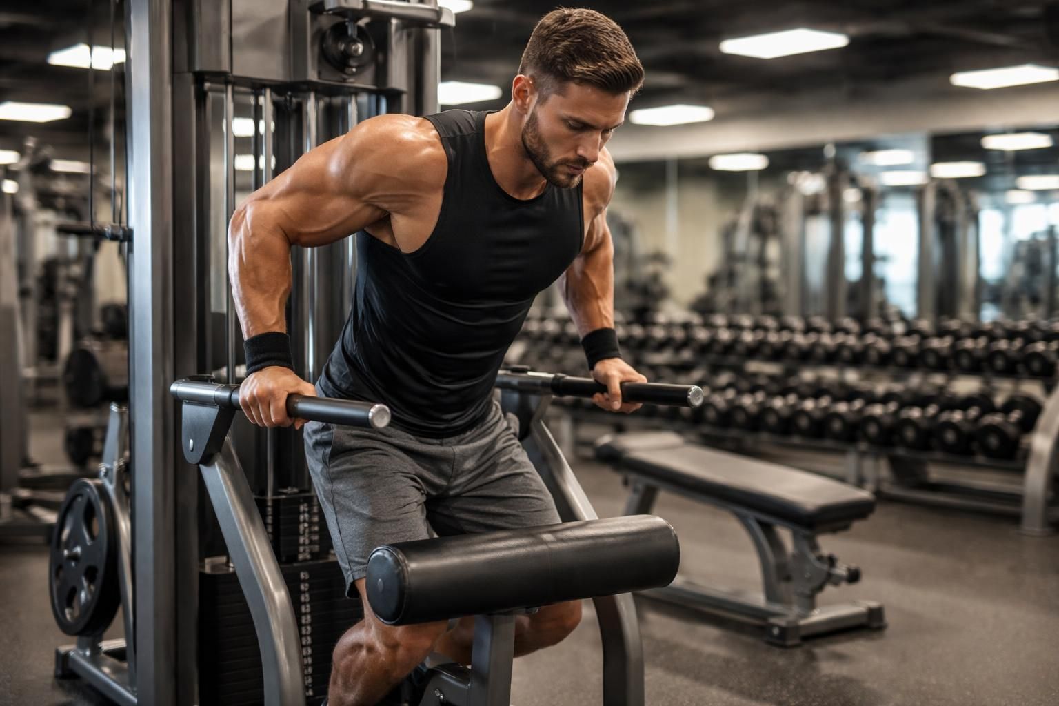 découvrez comment intégrer efficacement les dips assistés dans votre routine de musculation pour renforcer vos triceps et améliorer votre force globale en toute sécurité.