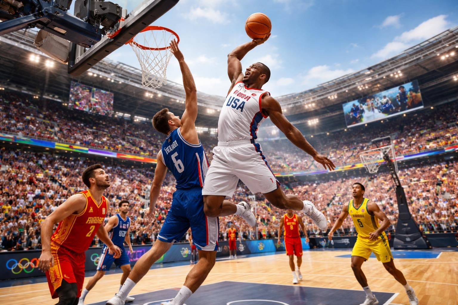 consultez le calendrier complet et les résultats du basket-ball aux jeux olympiques d'été 2026 pour ne rien manquer des matchs et performances des équipes.
