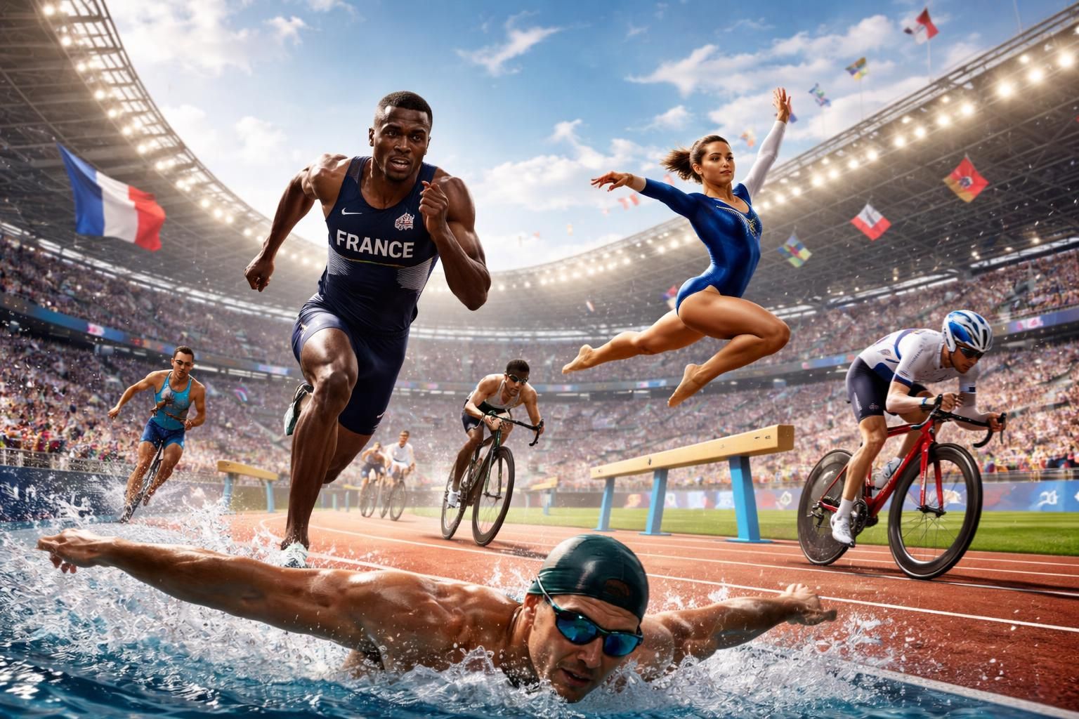 découvrez les chances de médailles pour le dimanche 8 septembre dans les disciplines phares et suivez les moments clés des compétitions.