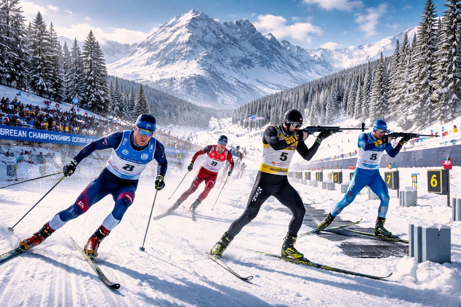 découvrez les moments forts et les performances exceptionnelles du biathlon lors du championnat d'europe 2026, avec des courses palpitantes et des athlètes de haut niveau.