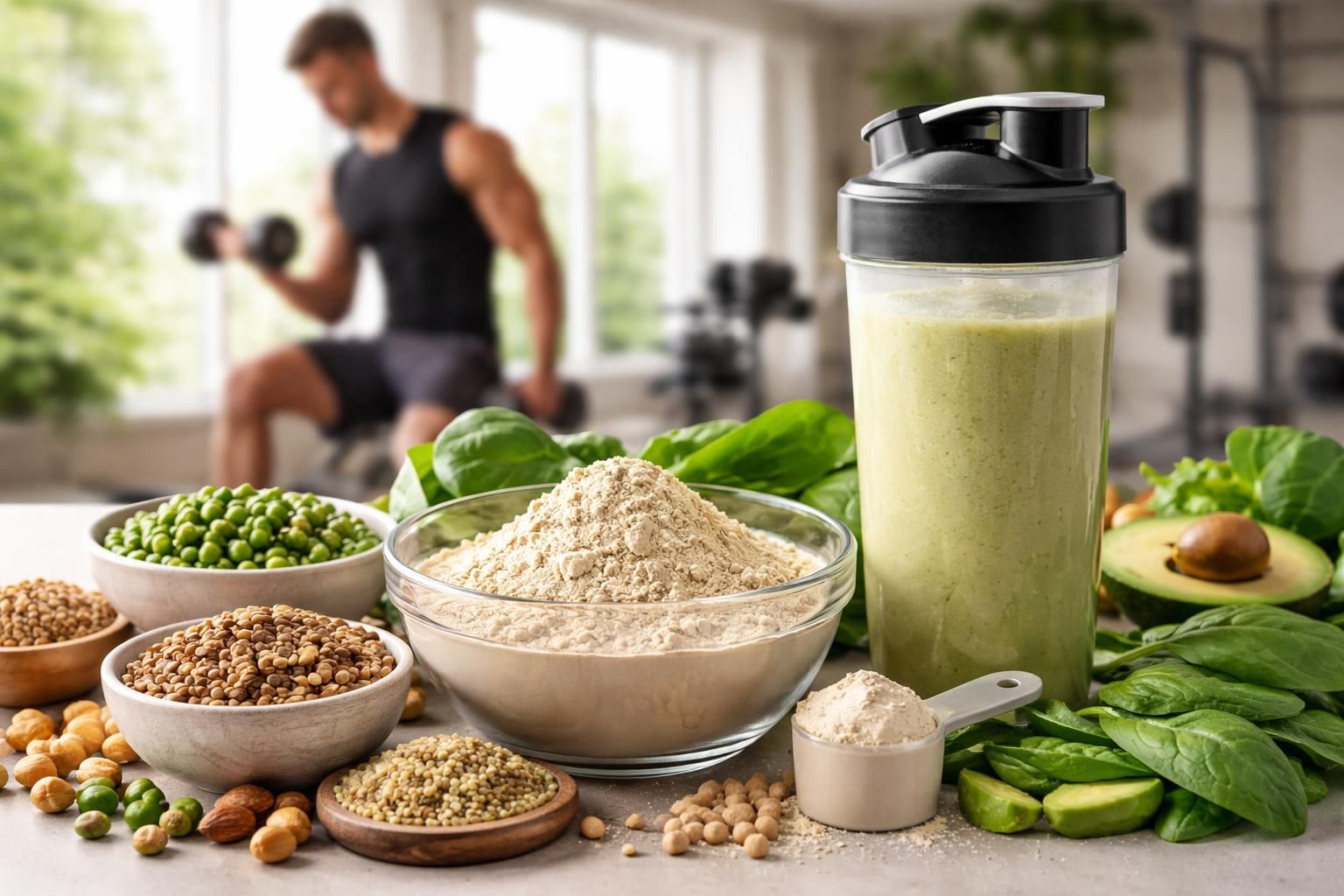 découvrez les avantages et les limites de la protéine végétale en poudre pour les pratiquants de musculation, afin d'optimiser votre nutrition et vos performances.