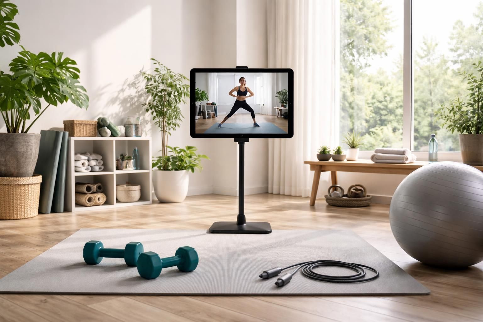 découvrez comment transformer votre ipad en coach vidéo pour vos séances de sport à la maison grâce à un setup simple et efficace. suivez nos conseils pour un entraînement optimisé.